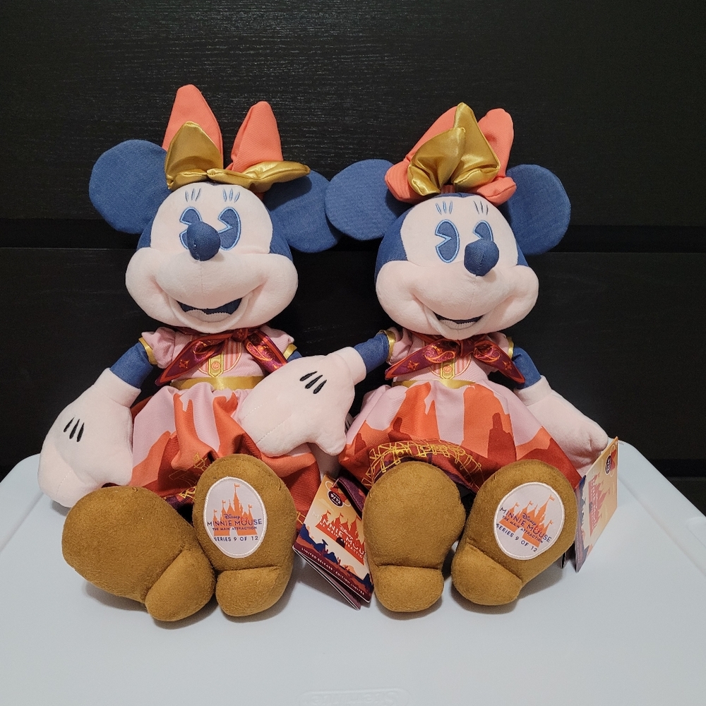 Minnie Mouse the Main attraction big thunder mountain 2 plush NWT
